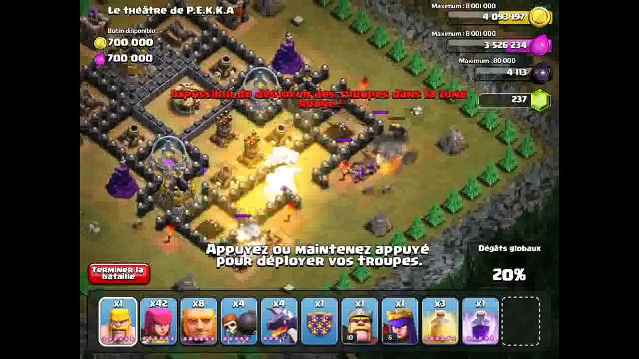 Secret(Campagne Solo) 'Théatre de PEKKA'   Clash Of Clans FR