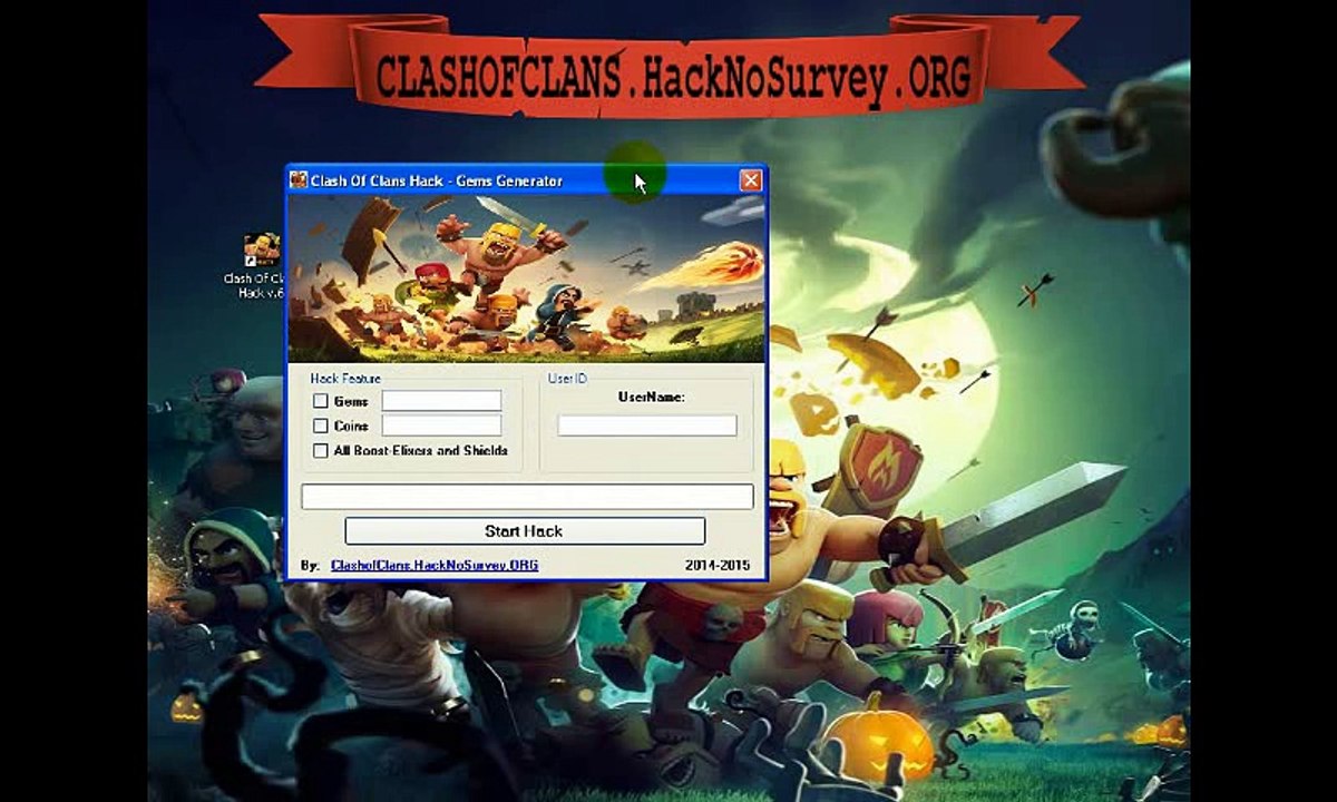 Clash Of Clans Hack Gems Generator Update 2015