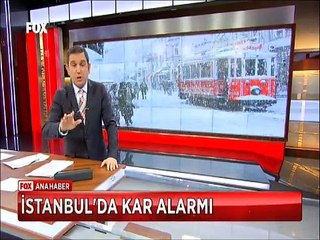 Gemilerin sürüklenip ağaçların söküldüğü fırtınanın ardından İstanbul'da Kar alarmı
