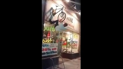 Karma strikes drunken idiot