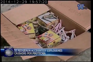 Controles de pirotecnia en Quito