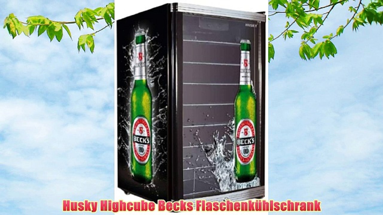 Husky Highcube Becks FlaschenkÃ¼hlschrank