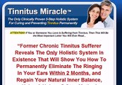 Tinnitus Miracle - Cure Tinnitus Holistically