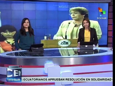 Chile: Bachelet firma proyecto de reforma de la ley laboral