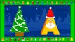 Santa Claus Cartoon Kids Alphabets Learning | Easy English Alphabets Children Songs