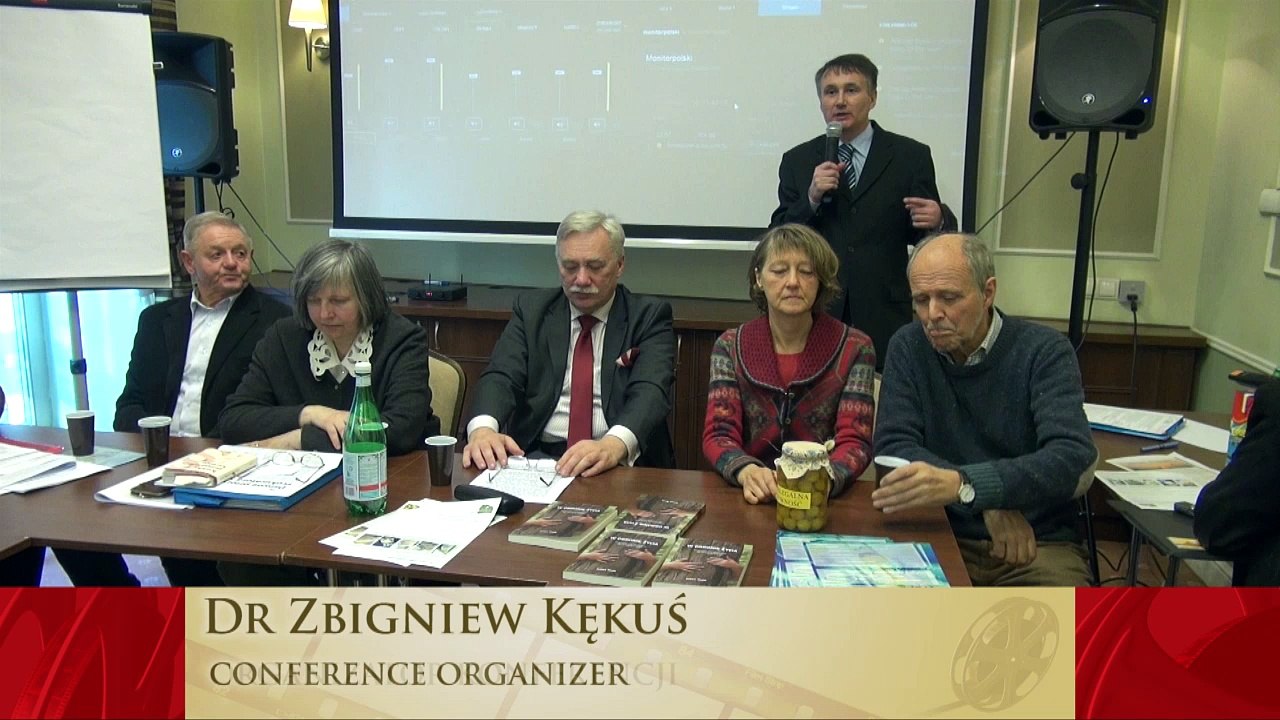Konferencja nt łamania praw człowieka w Polsce - część 2 - Jadwiga Łopata, Julian Rose