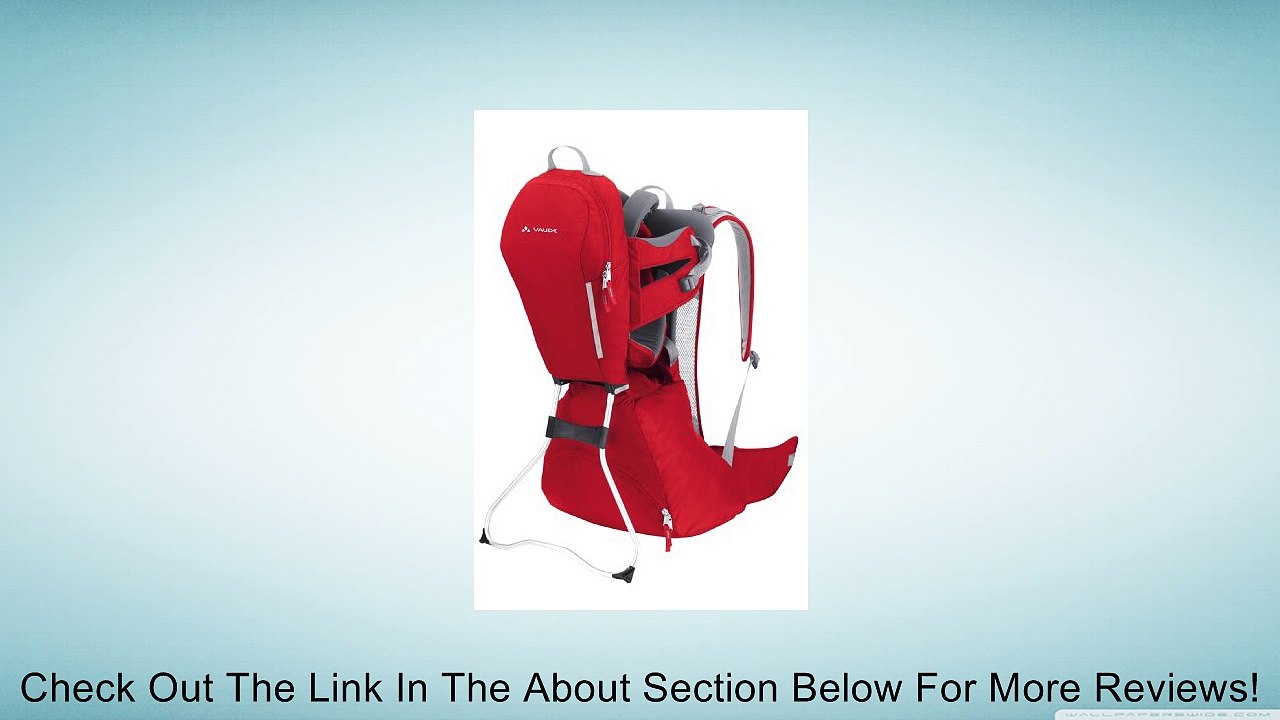 Vaude Wallaby Child Carrier, Red Review