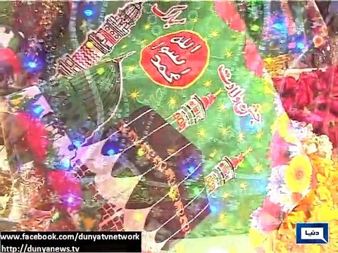 عید میلاد النبی کی تیاریاں جوش و خروش سے جاری