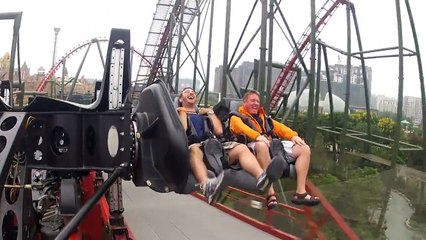 Crazy   Dimension Roller Coaster Where The Seats Rotate As You re Dropping 200 FeetS At Nearly 80M