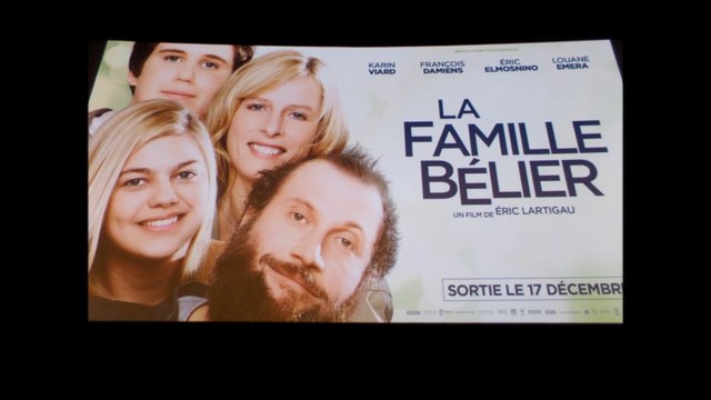 Avant-première du film LA FAMILLE BELIER à ugc va le 8 novembre 2014