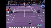 Mirror Tennis - Lefty Roger Federer vs Righty Rafael Nadal (Shanghai 2006) 6