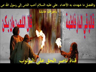 Download Video: والفضل ما شهدت به الأعداء ....علي عليه السلام أحب الناس إلى رسول الله صلى الله عليه وآله وسلم باعتراف عائشة أم الحليب