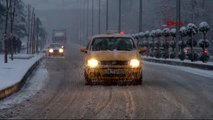 Kar Bolu Dağı'nda Ulaşımı Etkiliyor