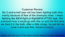 Tobey Baby Kids Children Safe Shower Bath Wash Washing Hair Waterproof Sunshade Shield Cap Shampoo Visor Blue Review