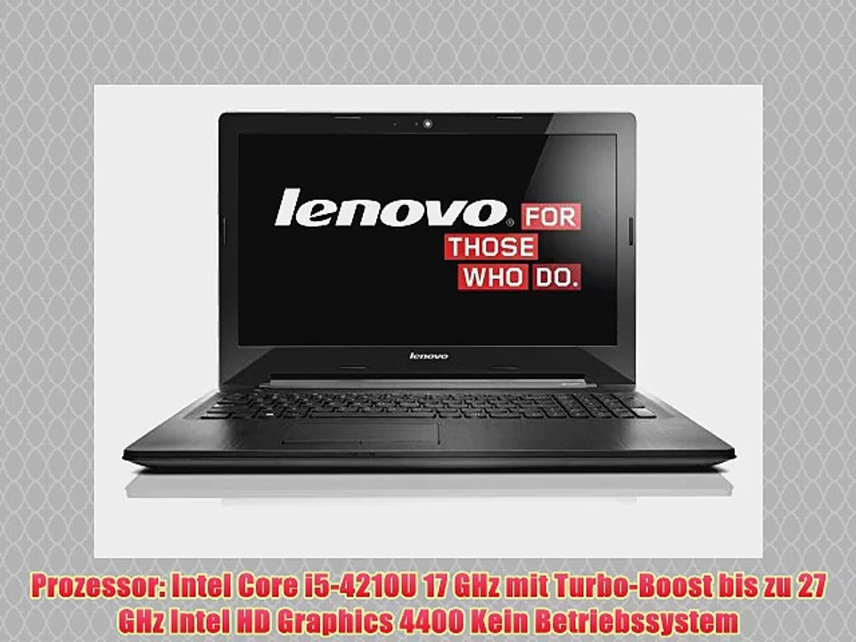 Lenovo G50-70 396 cm (156 Zoll HD LED) Notebook (Intel Core i5 4210U 17GHz 27GHz 4GB RAM 500GB