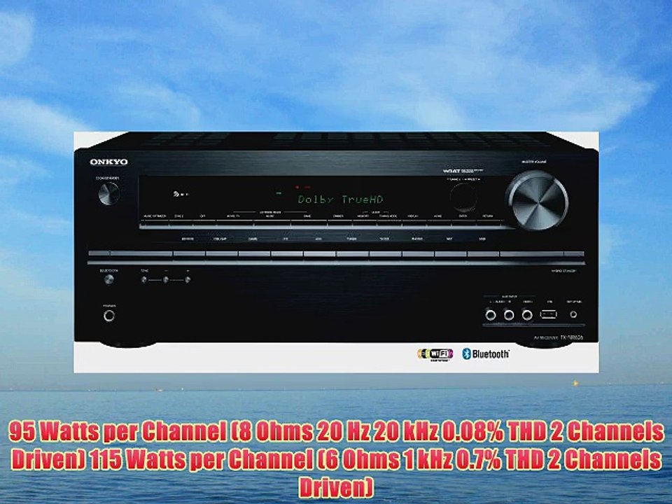 Onkyo TX-NR626 7.2-Channel Network Audio/Video Receiver (Black)