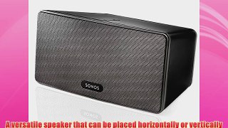 SONOS PLAY:3 Wireless Speaker for Streaming Music (Black)