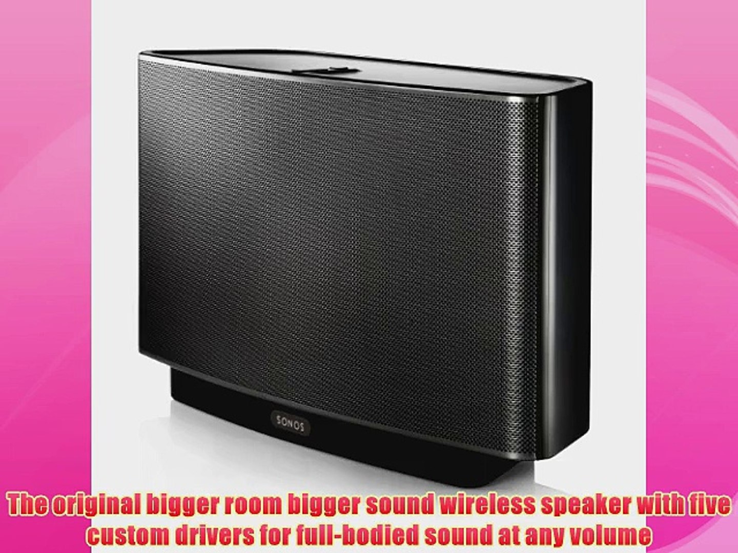 SONOS PLAY:5 Wireless Speaker for Streaming Music (Black)