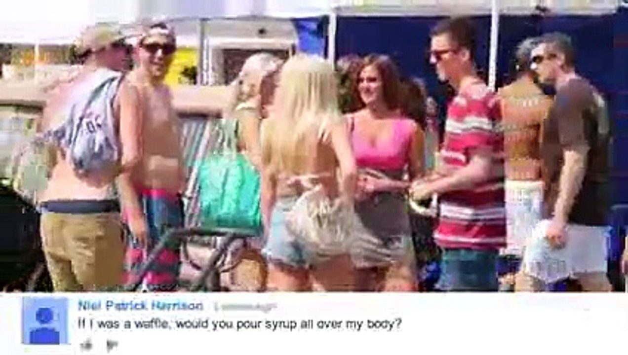 I LIKE YOUR BOOBS MARRY ME...