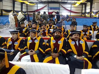 buitems 7th convocation on 24th jan 2012 with heavy snowfall.