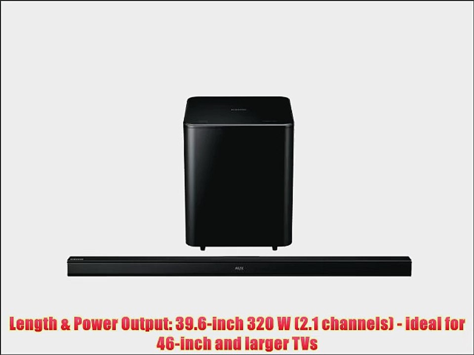 Samsung HW-H550 2.1 Channel 320 Watt Wireless Audio Soundbar