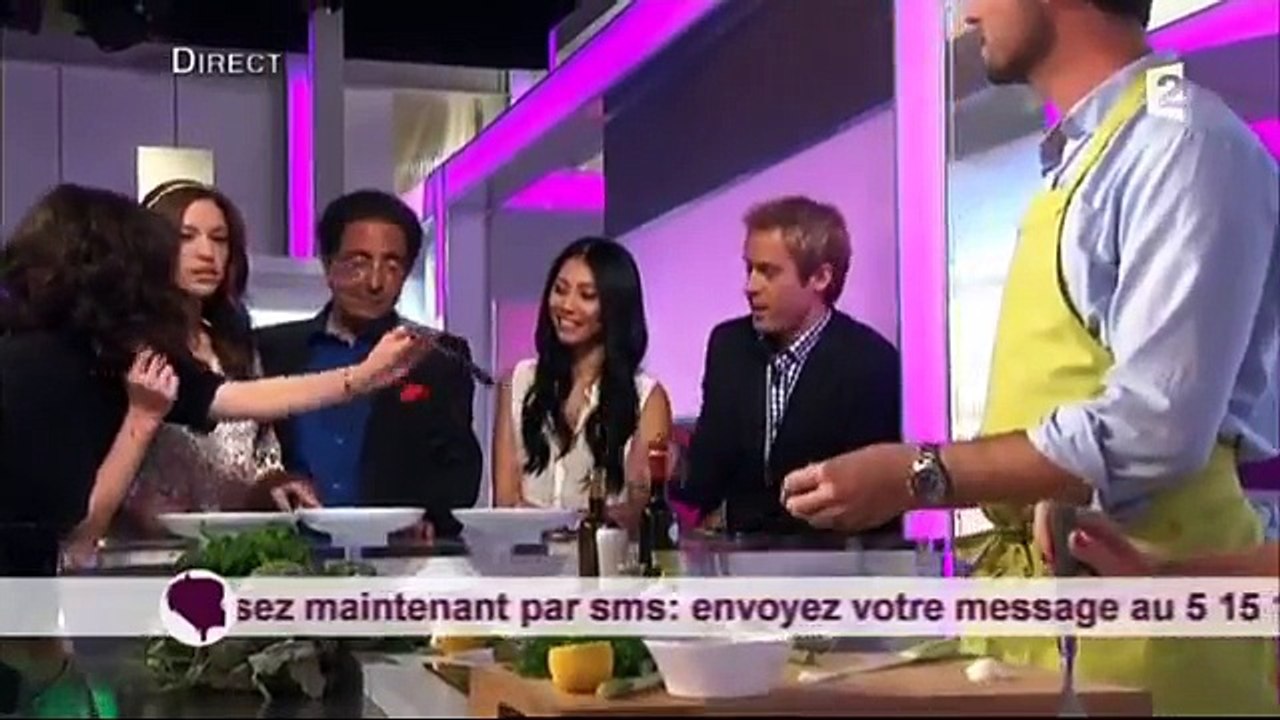 Anggun et Natasha St-Pier on C'est Au Program (France 2) [PART 2]