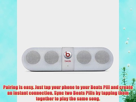 Beats Pill Portable Speaker (White) - Newest Model