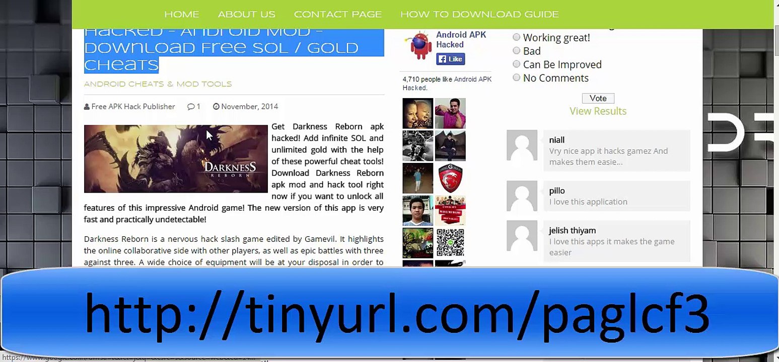 Darkness Reborn Triche Sans Offre Français 2015