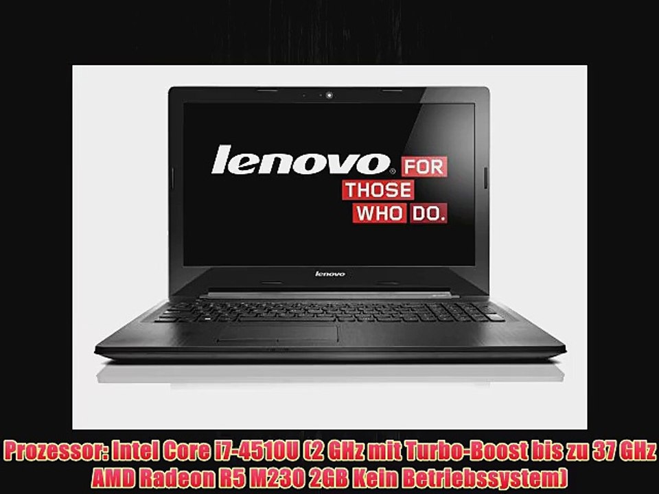 Lenovo G50-70 396 cm (156 Zoll HD LED) Notebook (Intel Core i7 4510U 37GHz 31GHz 4GB RAM Hybrid