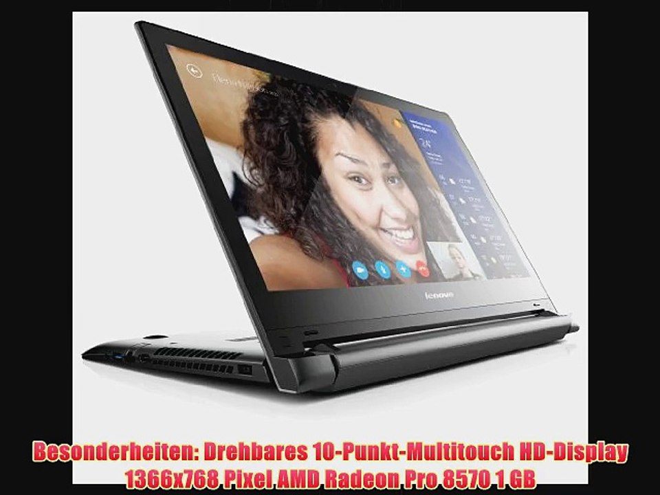 Lenovo Flex 14D 356 cm (14 Zoll HD LED) Convertible Notebook (AMD A4-5000 15 GHz 4GB RAM 500GB