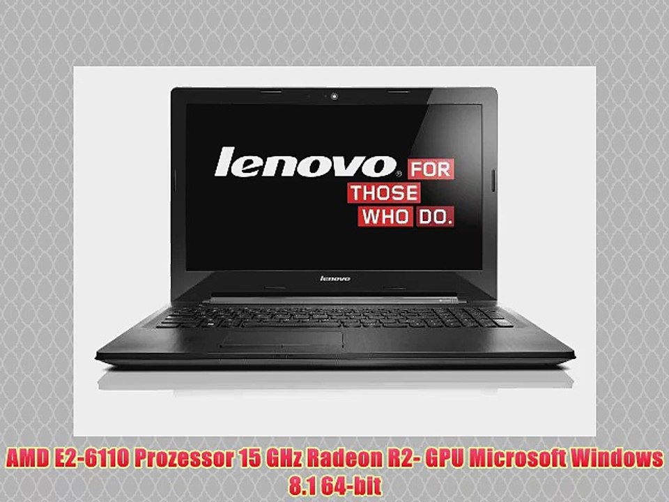 Lenovo G50-45 396 cm (156 Zoll HD TN) Notebook (AMD E2-6110 15 GHz 4GB RAM 500GB HDD Radeon-R2-GPU