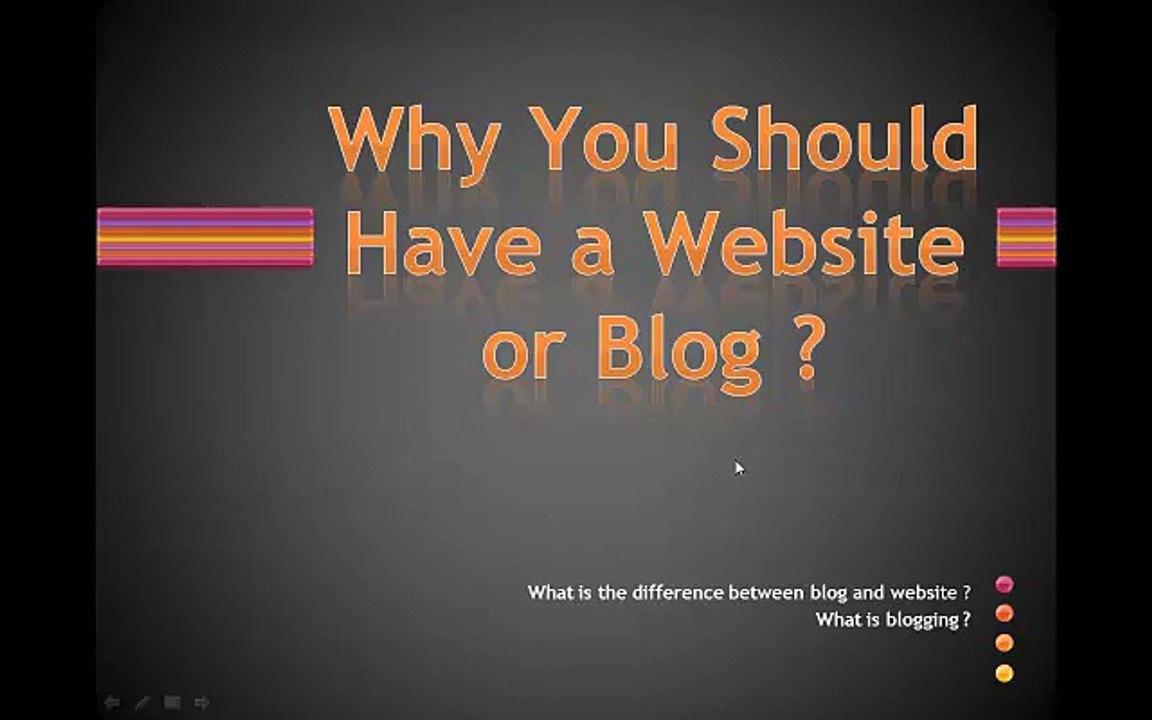 Having Website or blog is Important, Why Blogspot is wast of time as compare to  WordPress