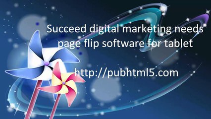 Succeed digital marketing with page flip software