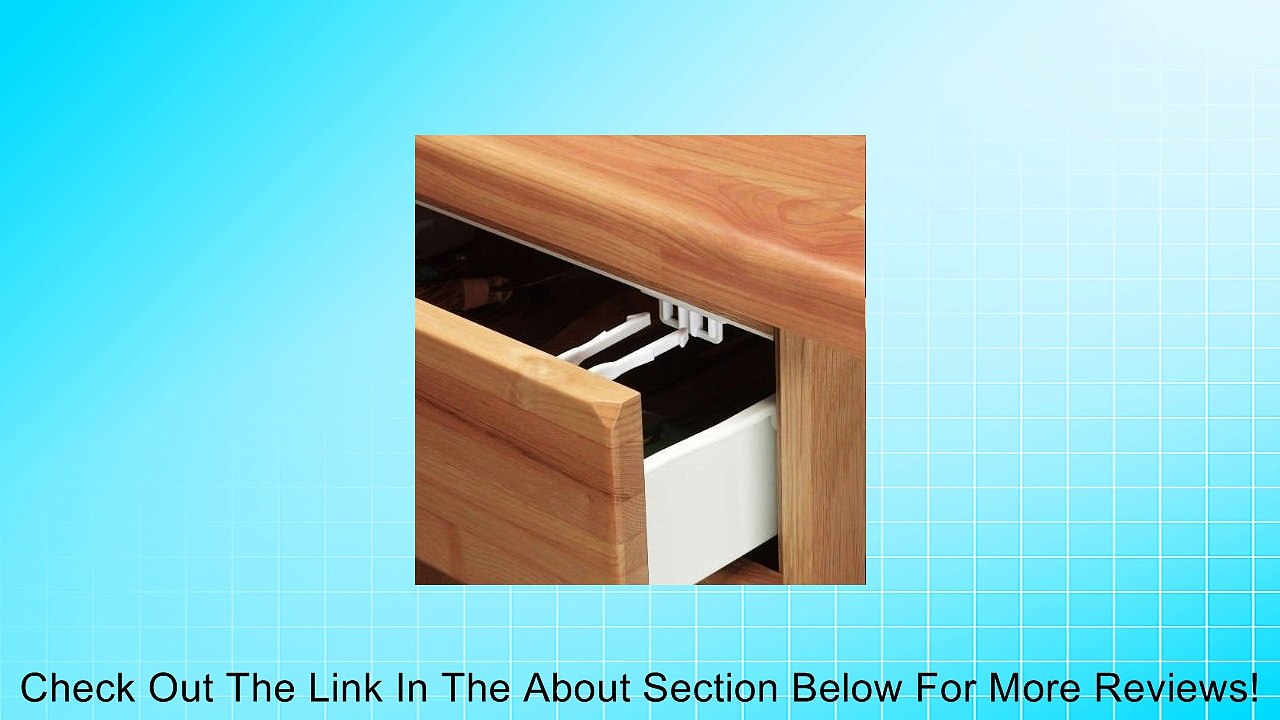 Clippasafe Drawer Latch (3 Pack) Child Safety Lock for Baby Proofing in Kitchen Best Quality Fast Shipping Ship Worldwide Review