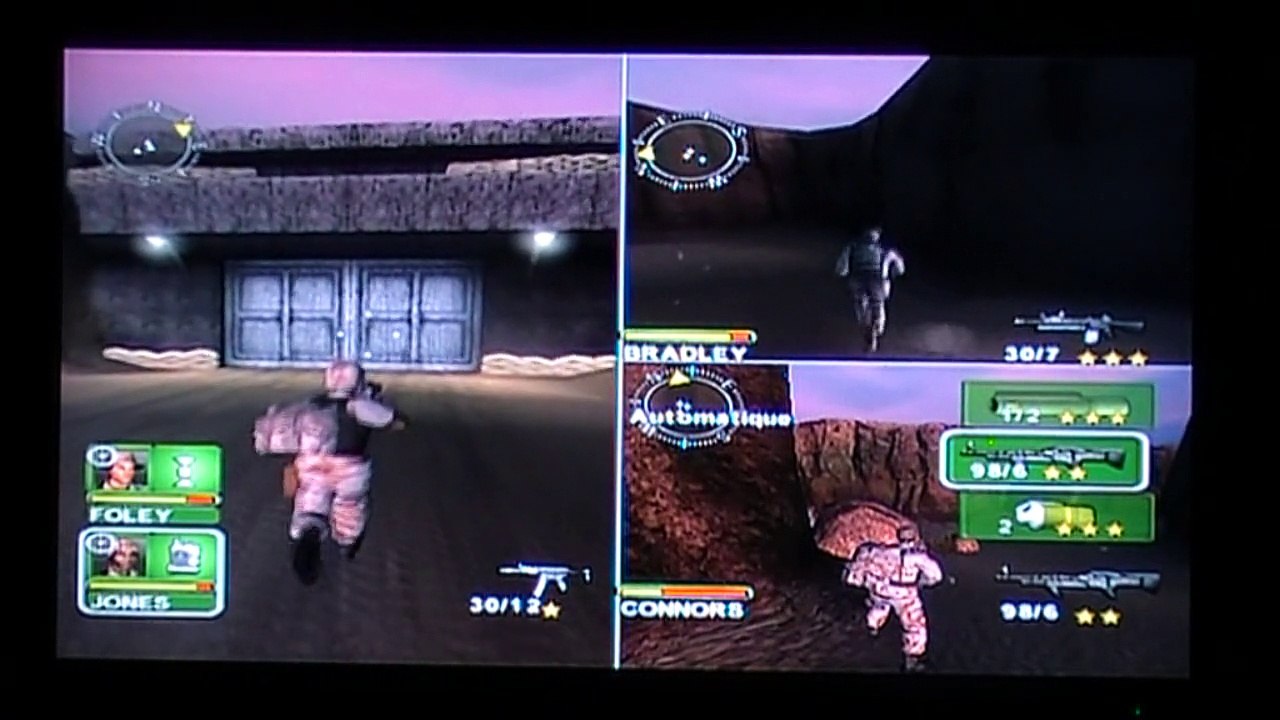 test Conflict desert storm sur game cube