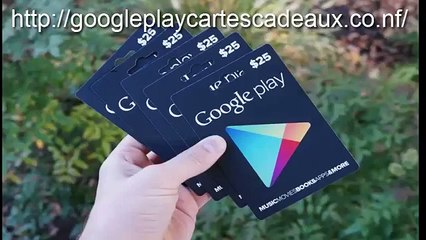 Free Google Play Store $10, $25, $50 Gift Card Codes