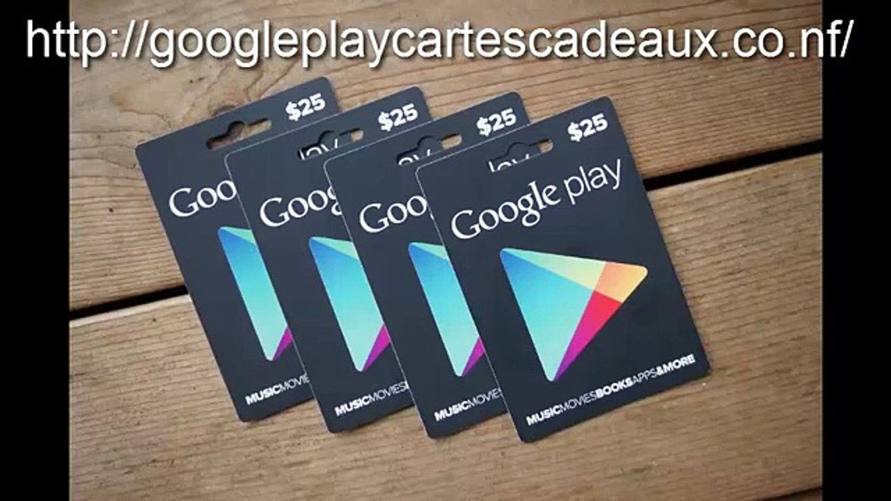 FREE Google Play Gift Card Generator Gratuit Google Play