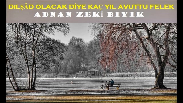 Dilşâd Olacak Diye Kaç Yıl Avuttu Felek-Adnan Zeki Bıyık