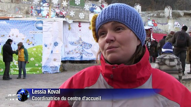 Kiev: pour les déplacés ukrainiens, un Nouvel An loin des bombes