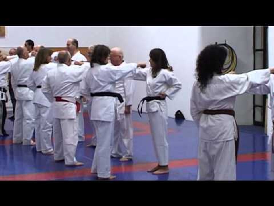 Napoli - Lezioni di karate grazie a Facebook -live- (29.12.14)