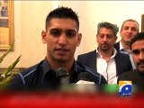 Boxer Amir Khan Meets PM Nawaz