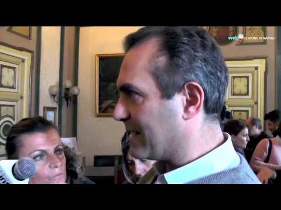 Napoli - De Magistris sulla stazione Municipio e sul trasporto pubblico (29.12.14)