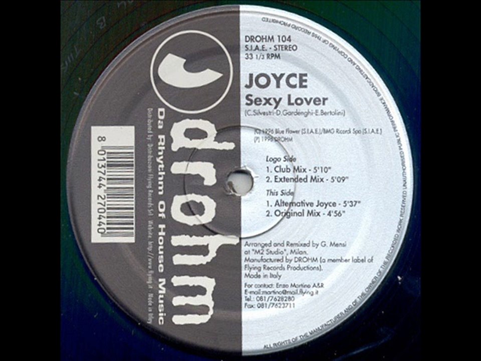 JOYCE - Sexy lover (alternative joyce)