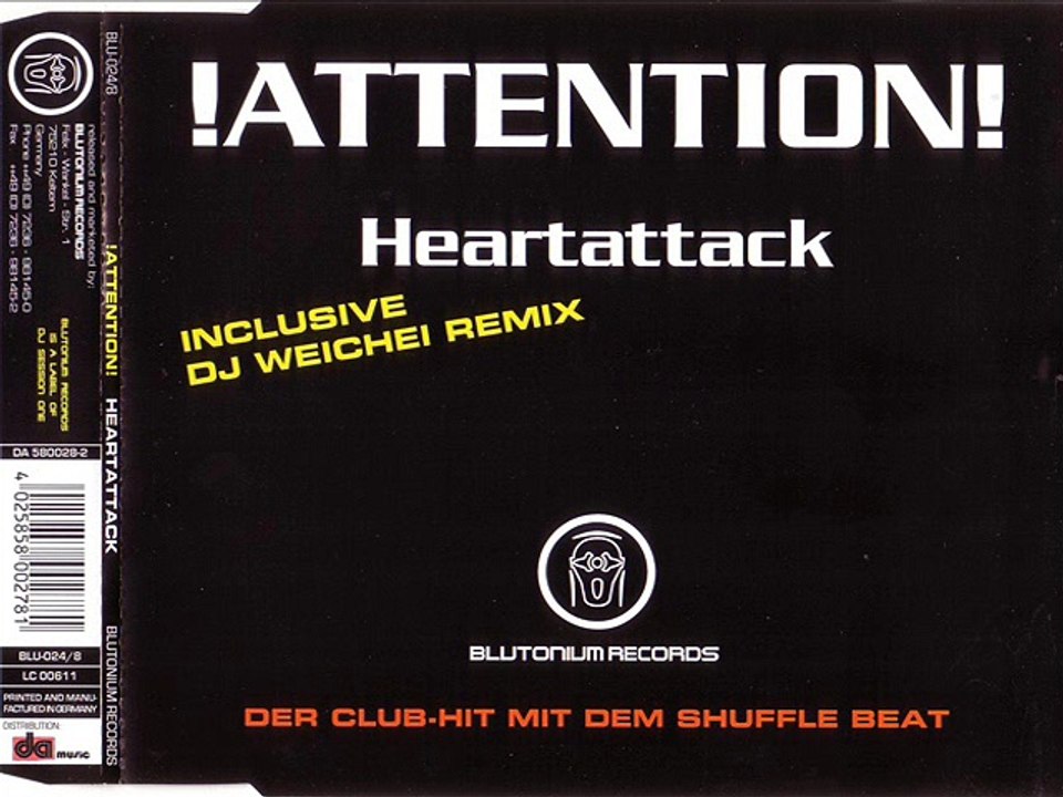 !ATTENTION! - Heartattack (heartattack club mix)