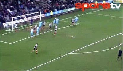 40 metreden müthiş sağ ayağıyla!...