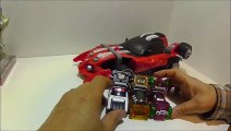 【仮面ライダー ドライブ】シフトカーセット01と02レビュー　Kamen Rider Drive Shift car set review