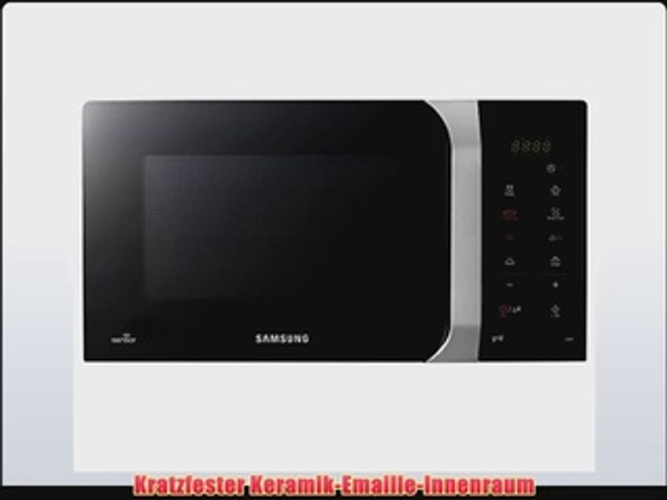 Samsung GS89F-SP Mikrowelle / 23 L / 1100 W / schwarz - video Dailymotion