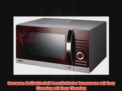 LG MH6883AAF Mikrowelle 28 L 900 W Auftaufunktion Grillfunktion rotsilber