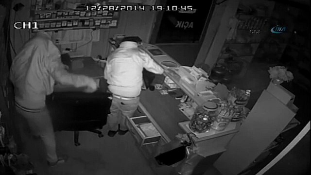 Marketi böyle soydular