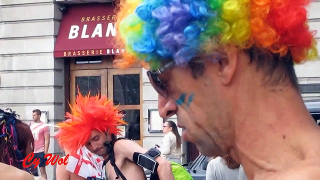 World Naked Bike Ride (WNBR) London 2014 - A Rider's View-HD